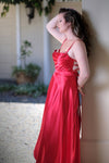 Claude Strawberry Formal Dress -Bridesmaids & Formal - bridesmaids -claude -formal- Melanie Jayne