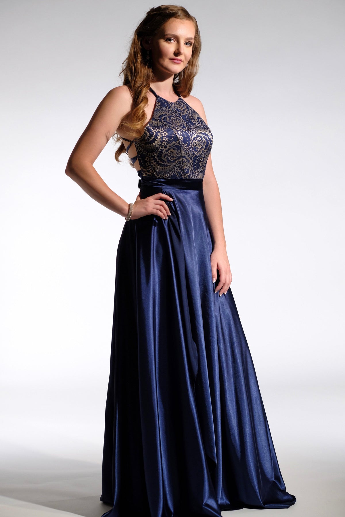 Dawn D Formal Dress -Bridesmaids & Formal - bridesmaids -formal -Navy- Melanie Jayne