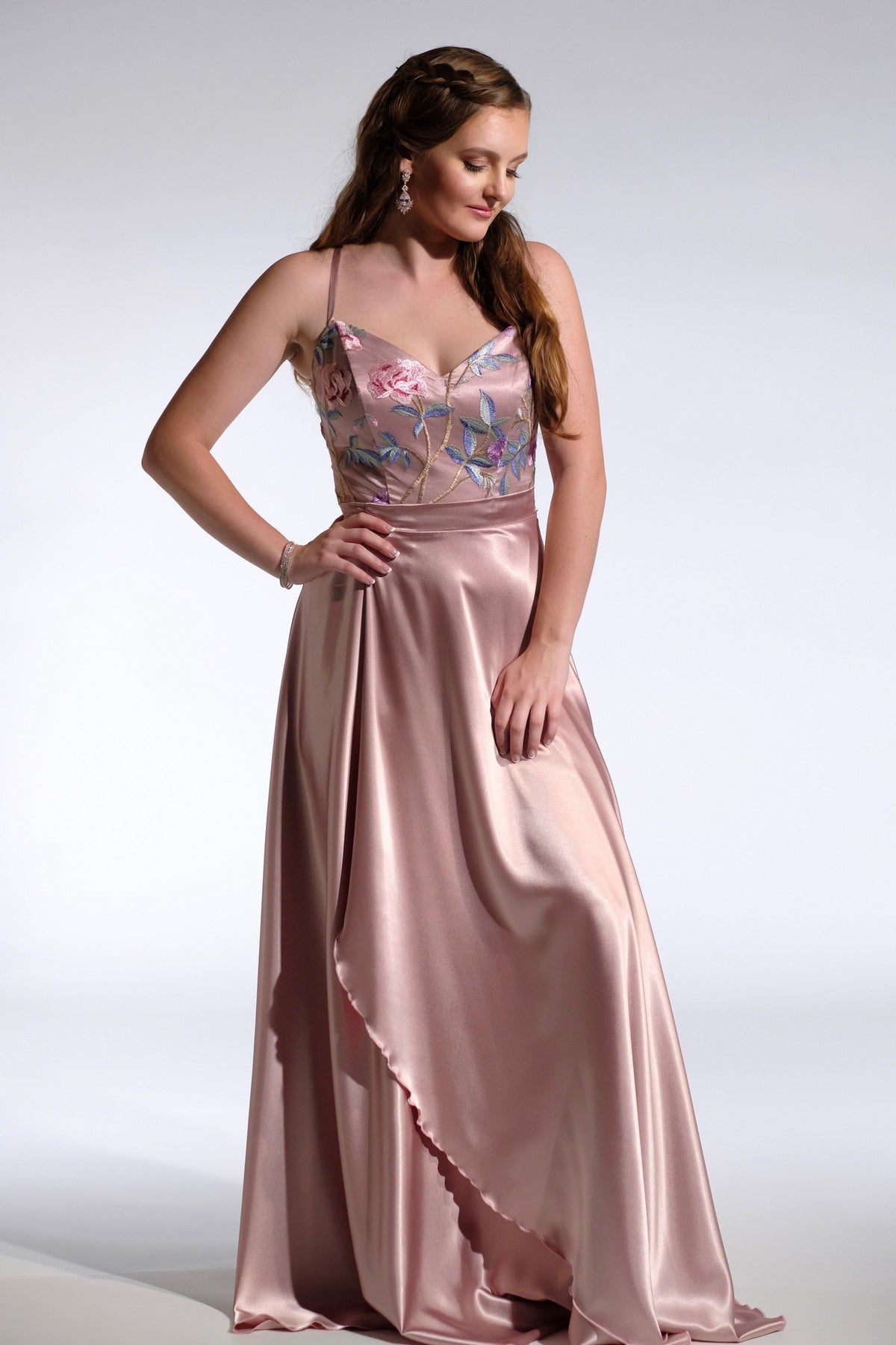 Georgie C Formal Dress -Bridesmaids & Formal - bridesmaids -formal -Opal Pink- Melanie Jayne