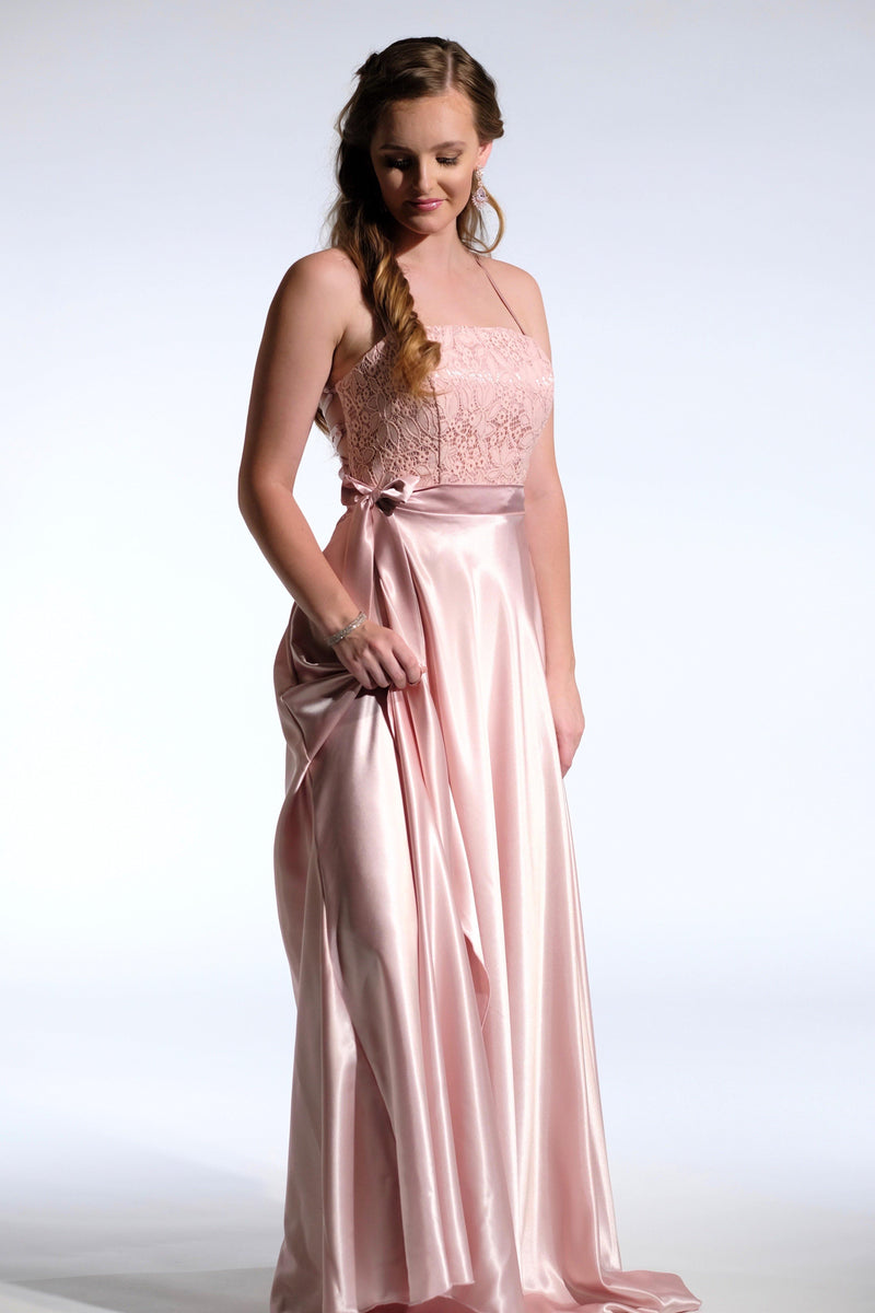Kathryn A Bridesmaid Gown -Bridesmaids & Formal - bridesmaids -formal -Opal Pink- Melanie Jayne