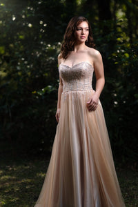 Olympia Sand -Formal Dresses - Champagne -formal -formal dress- Melanie Jayne