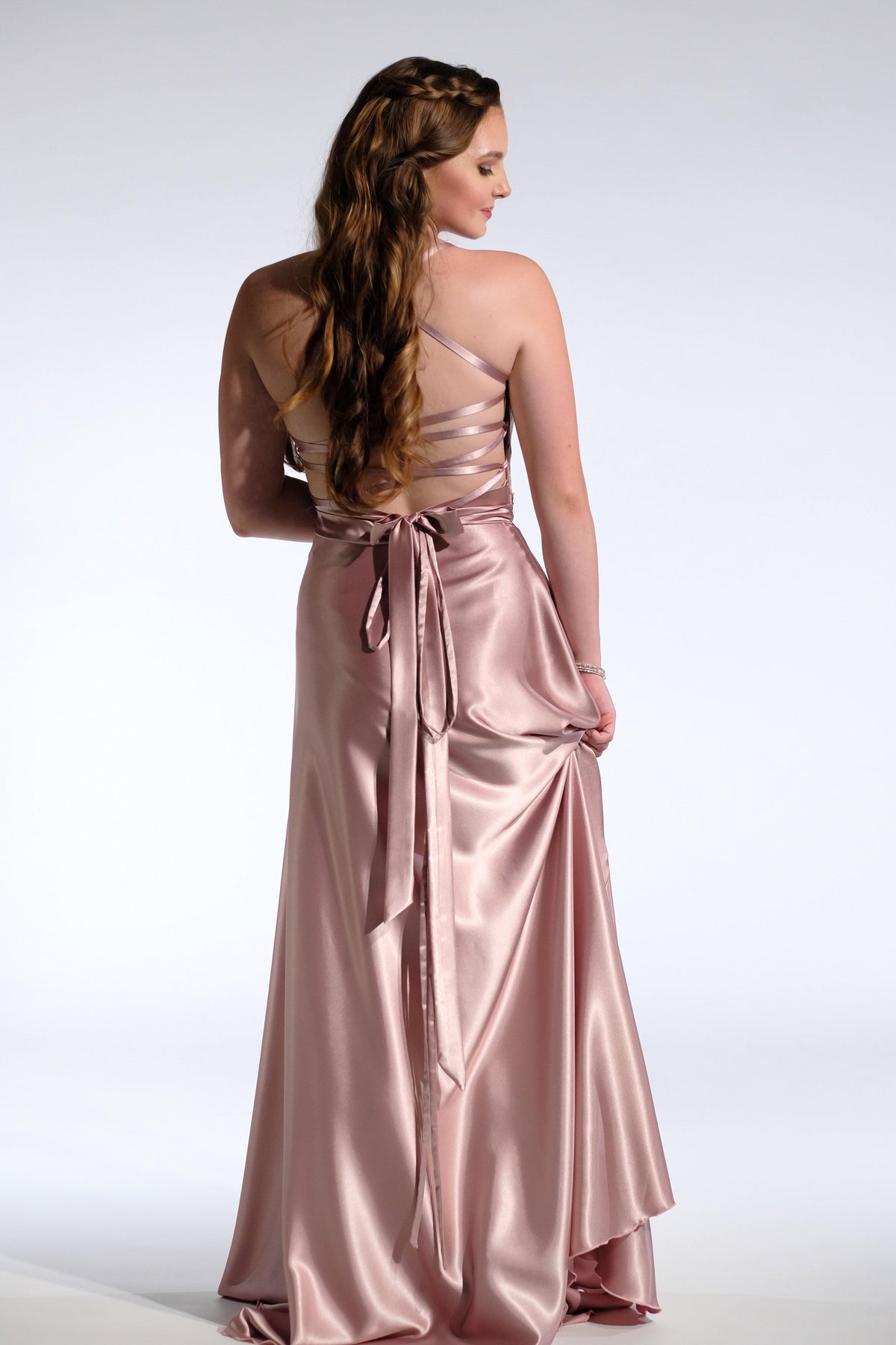 Georgie C Formal Dress -Bridesmaids & Formal - bridesmaids -formal -Opal Pink- Melanie Jayne