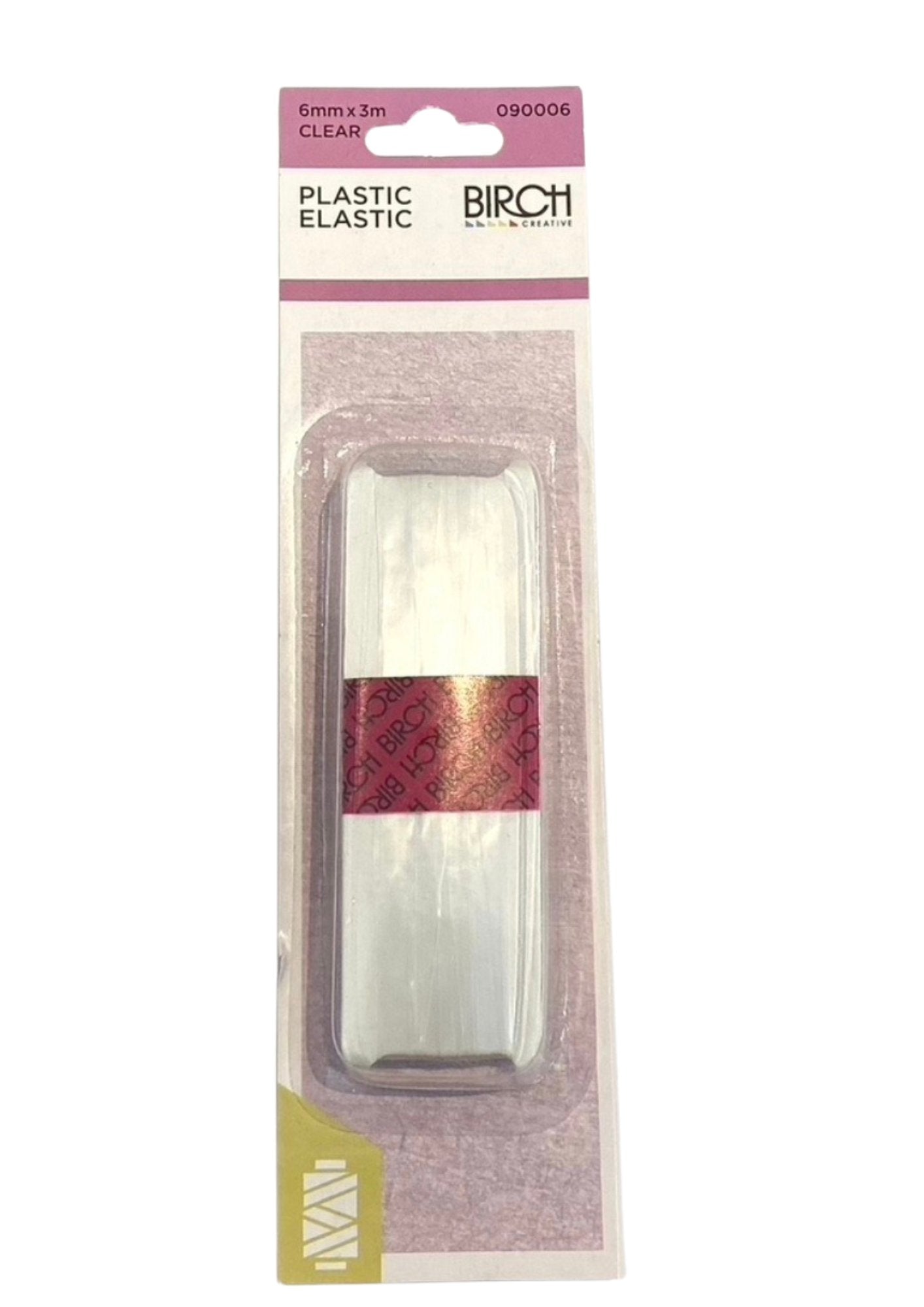 Plastic Elastic 6mm -Haberdashery - haberdashery -notions -plastic elastic- Melanie Jayne