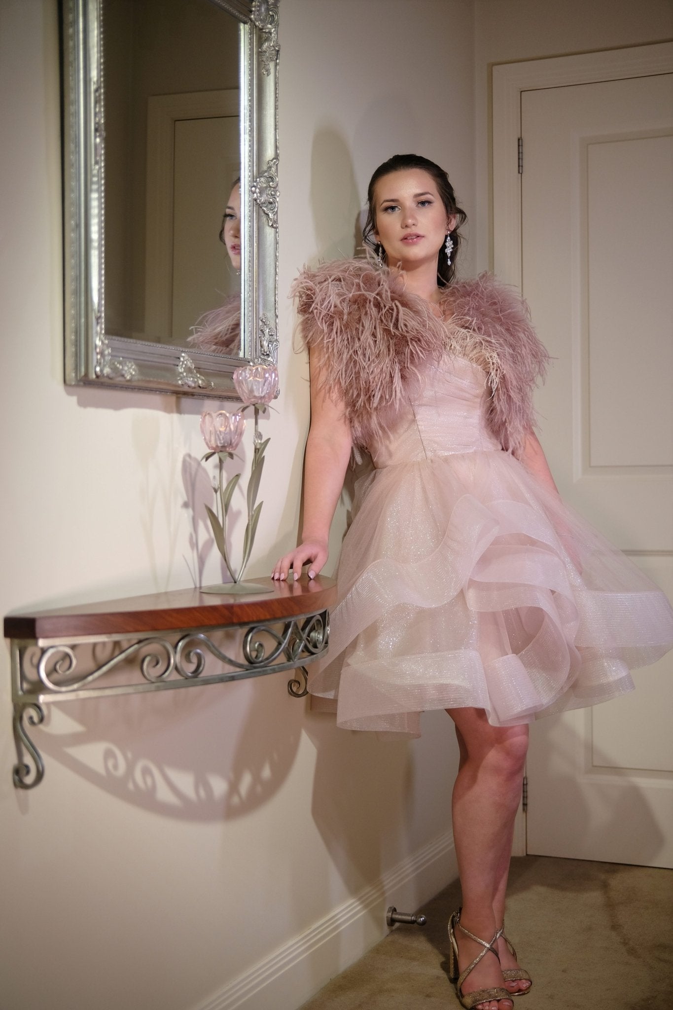 Poppy Pink Formal Dress -Formal Dresses - bridesmaids -formal -Pink- Melanie Jayne