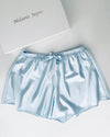 Satin Boxer Shorts -Plain Satin - boudoir -boxer -lingerie- Melanie Jayne